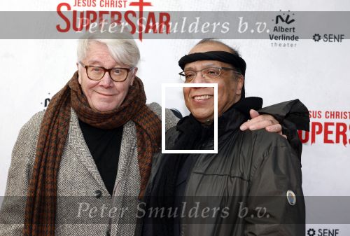 Amsterdam 21 januari 2024
Premiere Jesus Christ Superstar in het DeLaMar theater. Barrie Stevens met kennis