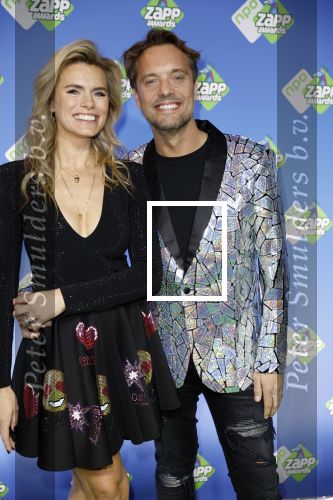 Hilversum 27 januari 2024
Zapp awards in studio 21 . Bas Smit en Nicolette v Dam
