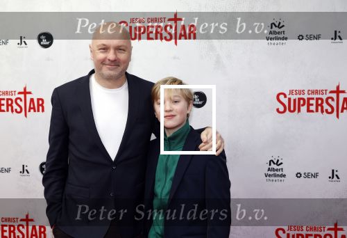 Amsterdam 21 januari 2024
Premiere Jesus Christ Superstar in het DeLaMar theater. Boris v d Ham met zoon