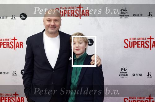 Amsterdam 21 januari 2024
Premiere Jesus Christ Superstar in het DeLaMar theater. Boris v d Ham met zoon