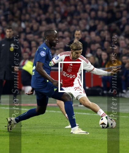 Amsterdam, 3 Februari 2024 AJAX-PSV, eindstand 1-1
Kompetitie Seizoen 2023-2024
Borna Sosa
