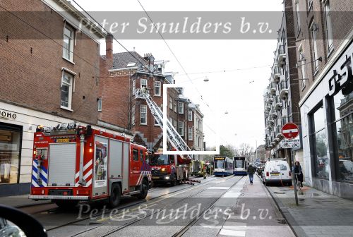 Amsterdam 9 februari 2024
Brandweer in aktie in Amsterdam zuid.