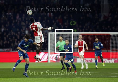 Amsterdam, 3 Februari 2024 AJAX-PSV, eindstand 1-1
Kompetitie Seizoen 2023-2024
Brian Brobbey