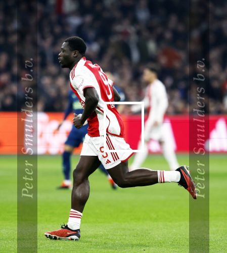 Amsterdam, 3 Februari 2024 AJAX-PSV, eindstand 1-1
Kompetitie Seizoen 2023-2024
Brian Brobbey