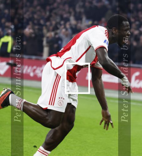 Amsterdam, 3 Februari 2024 AJAX-PSV, eindstand 1-1
Kompetitie Seizoen 2023-2024
Brian Brobbey