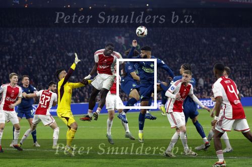 Amsterdam, 3 Februari 2024 AJAX-PSV, eindstand 1-1
Kompetitie Seizoen 2023-2024
Brian Brobbey en Ismael Saibari