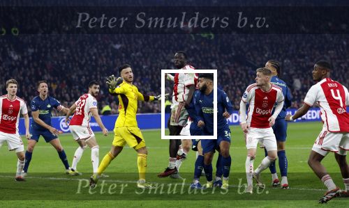 Amsterdam, 3 Februari 2024 AJAX-PSV, eindstand 1-1
Kompetitie Seizoen 2023-2024
Brian Brobbey en Ismael Saibari