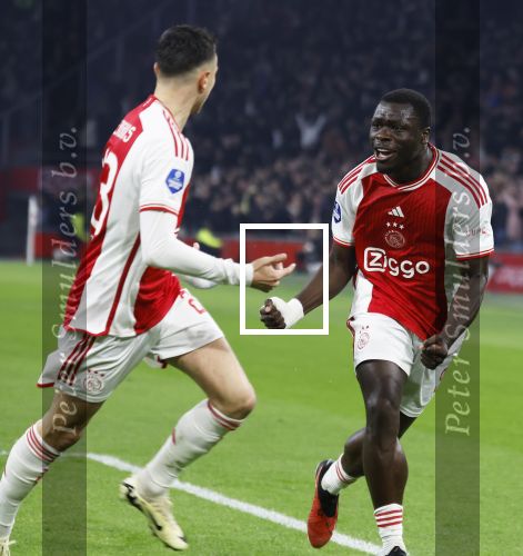 Amsterdam, 3 Februari 2024 AJAX-PSV, eindstand 1-1
Kompetitie Seizoen 2023-2024
Brian Brobbey en Steven Berghuis