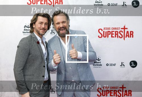 Amsterdam 21 januari 2024
Premiere Jesus Christ Superstar in het DeLaMar theater. carlo Boszhard met partner Herald