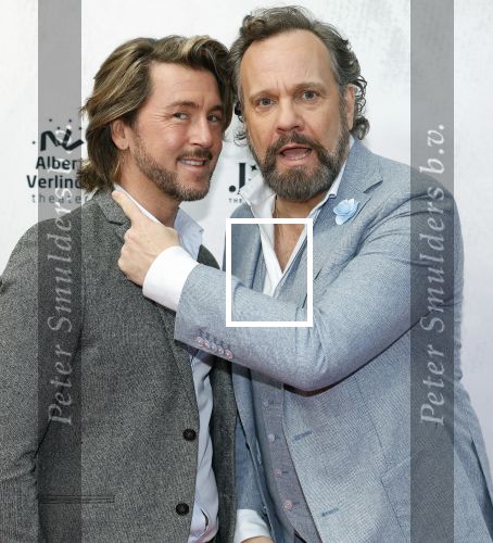 Amsterdam 21 januari 2024
Premiere Jesus Christ Superstar in het DeLaMar theater. carlo Boszhard met partner Herald