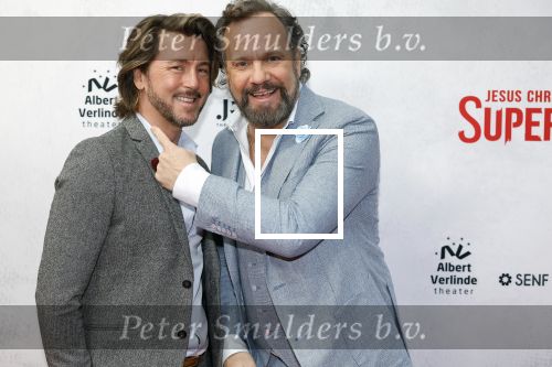 Amsterdam 21 januari 2024
Premiere Jesus Christ Superstar in het DeLaMar theater. carlo Boszhard met partner Herald