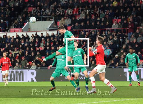 Eindhoven, 27 Januari 2023 PSV-Almere City, eindstand 2-0