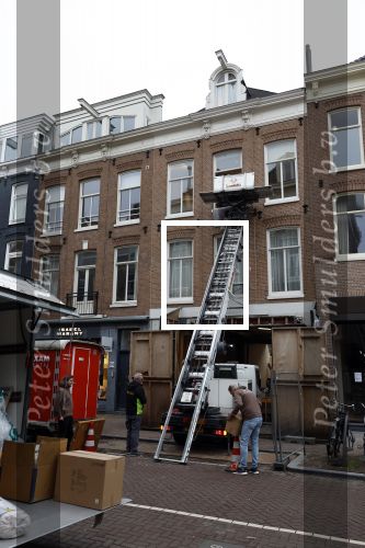 Amsterdam 8 februari 2024
Dave Roelvink aan het verhuizen .