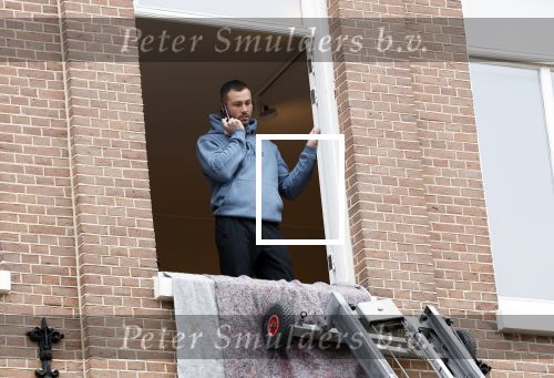 Amsterdam 8 februari 2024
Dave Roelvink aan het verhuizen .