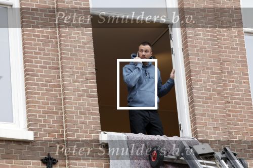 Amsterdam 8 februari 2024
Dave Roelvink aan het verhuizen .