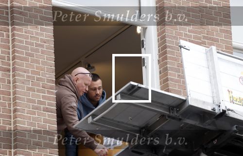Amsterdam 8 februari 2024
Dave Roelvink aan het verhuizen .