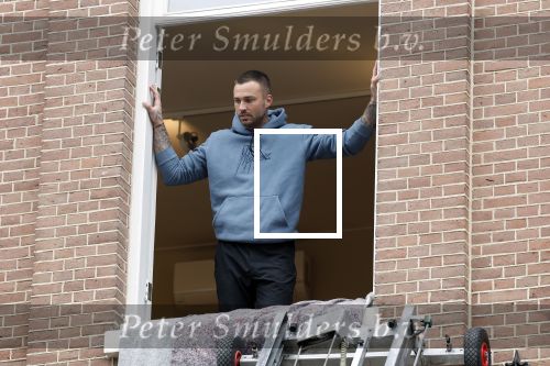 Amsterdam 8 februari 2024
Dave Roelvink aan het verhuizen .