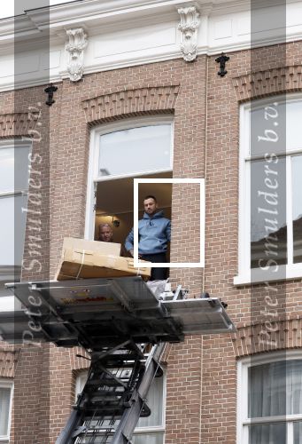 Amsterdam 8 februari 2024
Dave Roelvink aan het verhuizen .