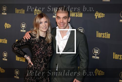 Hilversum 25 januari 2024
Uitreiking Radioring 2024 in de Vorstin . Dionne Slagter met haar broer Henrik