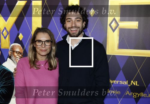 Amsterdam 30 januari 2024
Premiere Argylle in Pathe Arena. Elle v Rijn met zoon