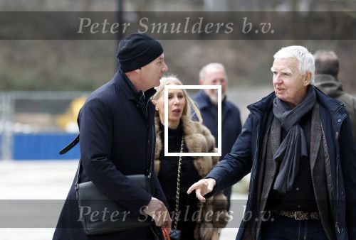 Amsterdam 28 februari 2024
Eugene v Dun en zijn partner komen aan bij de rechtbank van Amsterdam . Henk de Vries (partner Connie Witteman ) staat buiten bij de rechtbank.