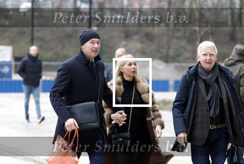 Amsterdam 28 februari 2024
Eugene v Dun en zijn partner komen aan bij de rechtbank van Amsterdam . Henk de Vries (partner Connie Witteman ) staat buiten bij de rechtbank.