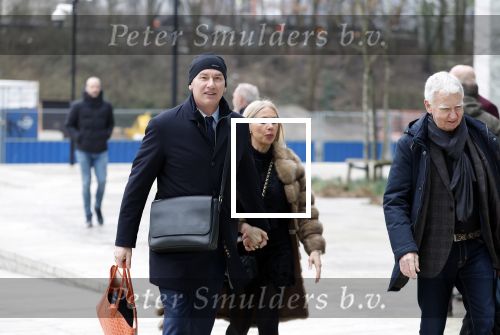 Amsterdam 28 februari 2024
Eugene v Dun en zijn partner komen aan bij de rechtbank van Amsterdam . Henk de Vries (partner Connie Witteman ) staat buiten bij de rechtbank.