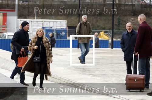 Amsterdam 28 februari 2024
Eugene v Dun en zijn partner komen aan bij de rechtbank van Amsterdam . Henk de Vries (partner Connie Witteman ) staat buiten bij de rechtbank.