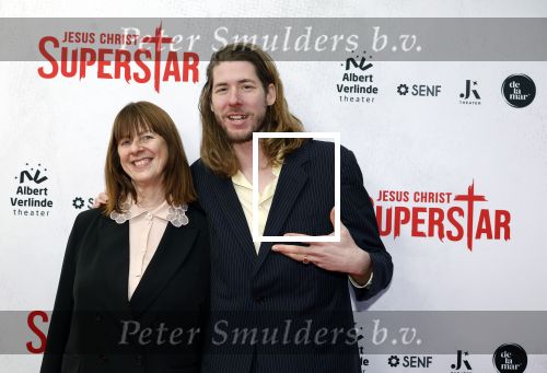 Amsterdam 21 januari 2024
Premiere Jesus Christ Superstar in het DeLaMar theater. Frank v d Lende met zijn moeder