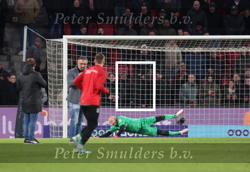 Eindhoven, 27 Januari 2023 
PSV-Almere City, eindstand 2-0
Oud Albert Heijn acteur Harry Piekema als keepers bij PSV onder de rust