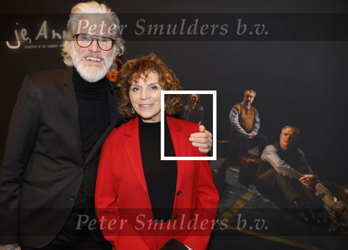 Amstelveen 26 februari 2024
Premiere Je Anne in de schouwburg van Amstelveen . Rob Snoek en zijn vrouw Henriette Tol