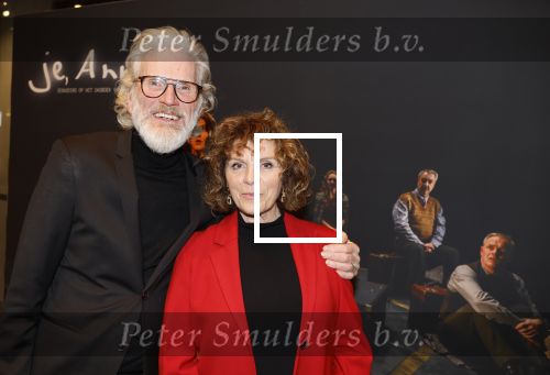 Amstelveen 26 februari 2024
Premiere Je Anne in de schouwburg van Amstelveen . Rob Snoek en zijn vrouw Henriette Tol