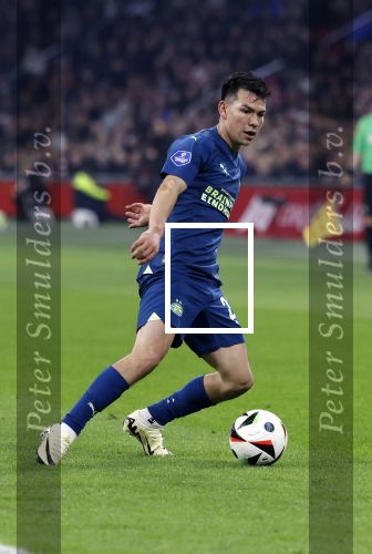 Amsterdam, 3 Februari 2024 AJAX-PSV, eindstand 1-1
Kompetitie Seizoen 2023-2024
Hirving Lozano