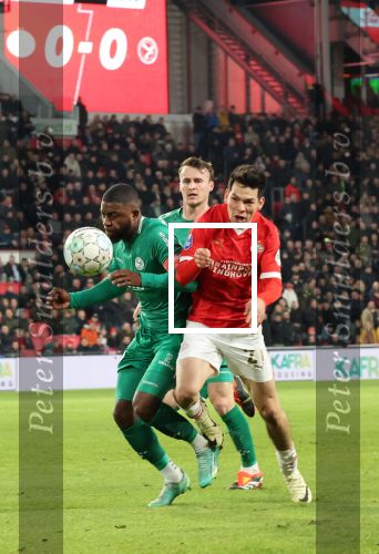 Eindhoven, 27 Januari 2023 
PSV-Almere City, eindstand 2-0
Hirving Lozano