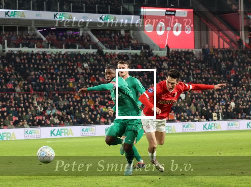Eindhoven, 27 Januari 2023 
PSV-Almere City, eindstand 2-0
Hirving Lozano