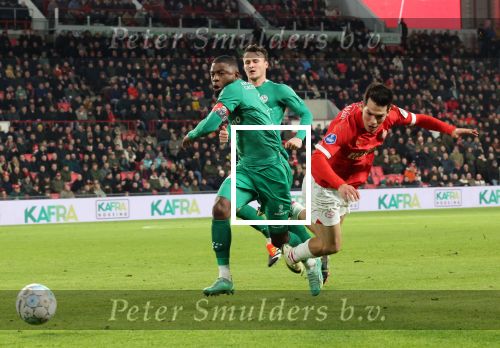 Eindhoven, 27 Januari 2023 
PSV-Almere City, eindstand 2-0
Hirving Lozano