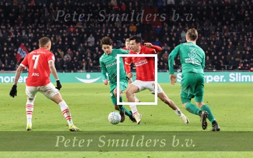 Eindhoven, 27 Januari 2023 
PSV-Almere City, eindstand 2-0
Hirving Lozano