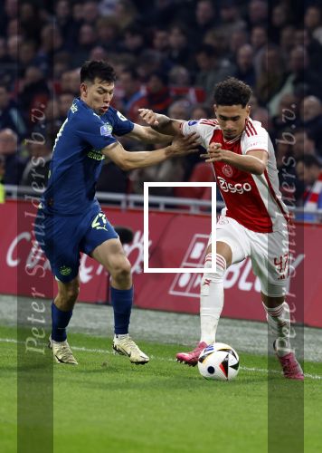 Amsterdam, 3 Februari 2024 AJAX-PSV, eindstand 1-1
Kompetitie Seizoen 2023-2024
Tristan Gooijer