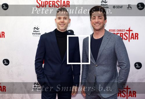 Amsterdam 21 januari 2024
Premiere Jesus Christ Superstar in het DeLaMar theater. Hugo Kennis en Thomas Cammaert