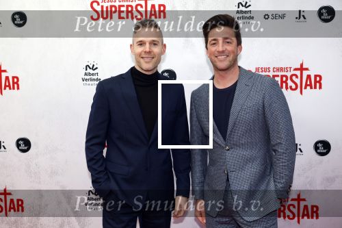 Amsterdam 21 januari 2024
Premiere Jesus Christ Superstar in het DeLaMar theater. Hugo Kennis en Thomas Cammaert