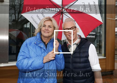 Hilversum 29 februari 2024
Presentatie Billboard van Rudolph v Veen die 40 jaar kok is . Irene Moors en Rudolph v Veen