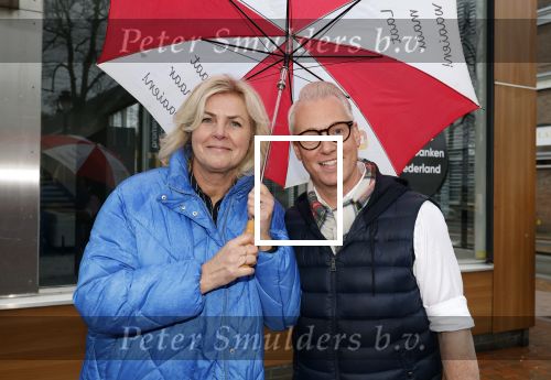 Hilversum 29 februari 2024
Presentatie Billboard van Rudolph v Veen die 40 jaar kok is . Irene Moors en Rudolph v Veen