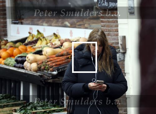 Amsterdam 9 februari 2024
Isa Hoes druk bellend en wandelend over de grachten van Amsterdam.