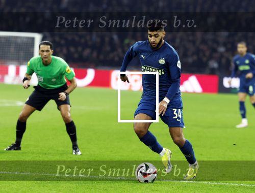 Amsterdam, 3 Februari 2024 AJAX-PSV, eindstand 1-1
Kompetitie Seizoen 2023-2024
Ismael Saibari