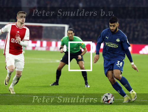 Amsterdam, 3 Februari 2024 AJAX-PSV, eindstand 1-1
Kompetitie Seizoen 2023-2024
Ismael Saibari