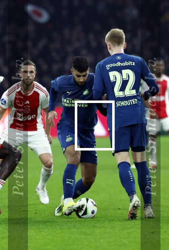 Amsterdam, 3 Februari 2024 AJAX-PSV, eindstand 1-1
Kompetitie Seizoen 2023-2024
Ismael Saibari
