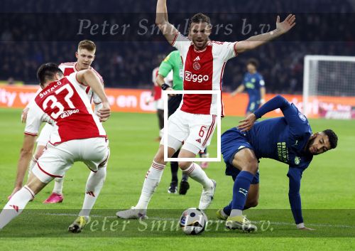 Amsterdam, 3 Februari 2024 AJAX-PSV, eindstand 1-1
Kompetitie Seizoen 2023-2024
Ismael Saibari