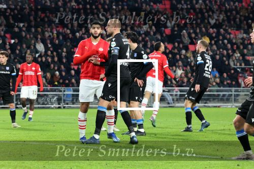 Eindhoven, 7 December 2023
Kompetitiewedstrijd PSV-SC Heerenveen, eindstand 2-0
Ismael Saibari en Sven v Beek