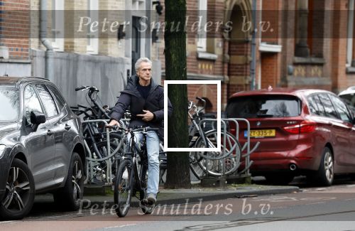 Amsterdam 9 februari 2024
Jaap Jongbloed op de fiets in Amsterdam zuid.