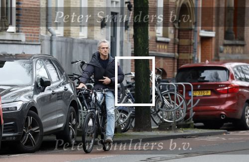 Amsterdam 9 februari 2024
Jaap Jongbloed op de fiets in Amsterdam zuid.